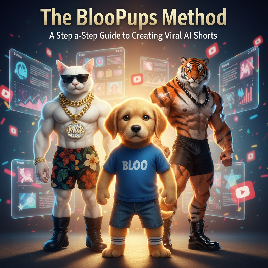 Step by Step Guide to Make Viral AI Video Channel Like Bloopups
