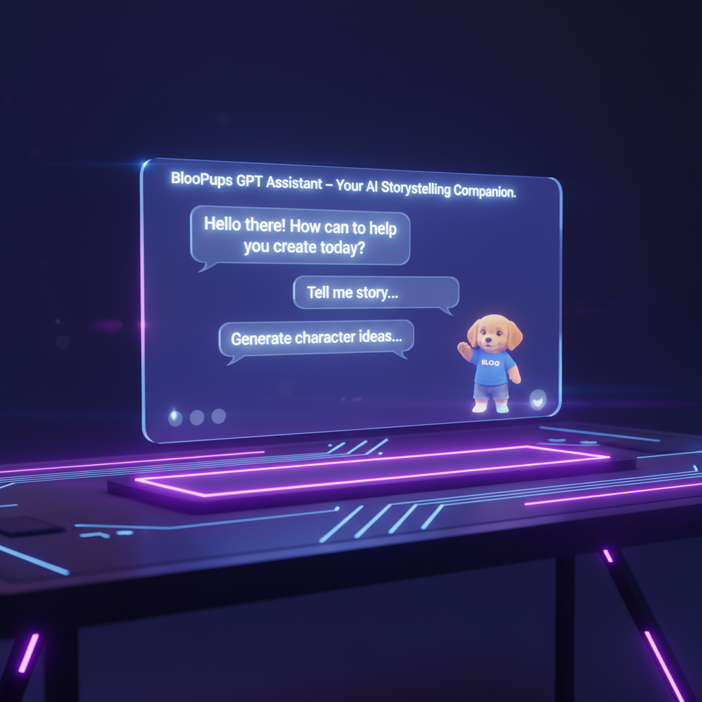 BlooPups GPT Assistant – Create Unique Viral Stories